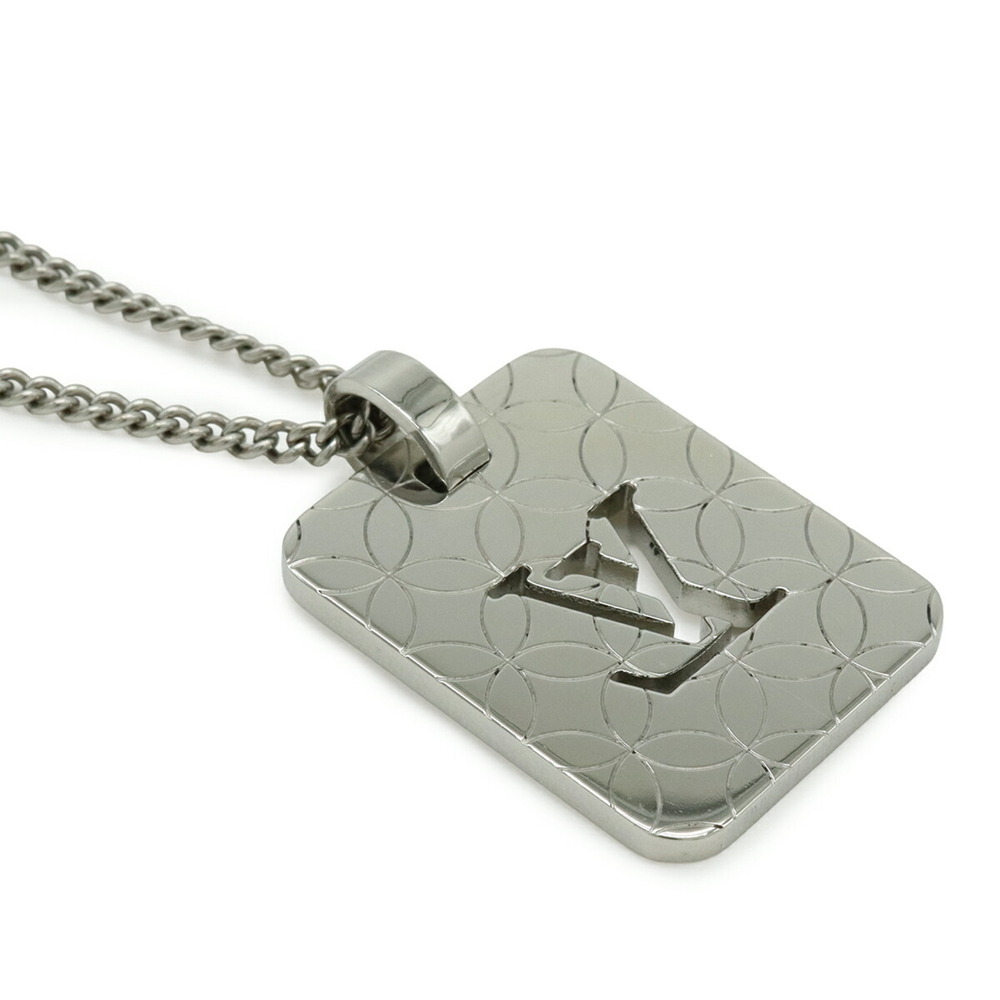 LOUIS VUITTON Silver Necklace - Picture 5 of 7